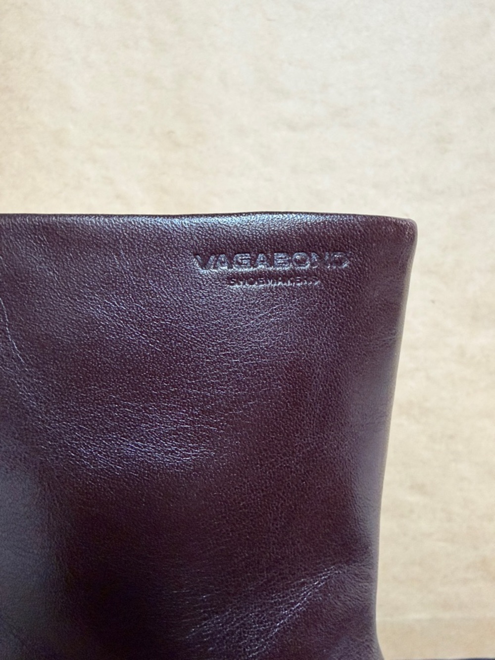 Vagabond Dark Brown Leather Square-Toe Ankle Boots - Picture 3 of 5